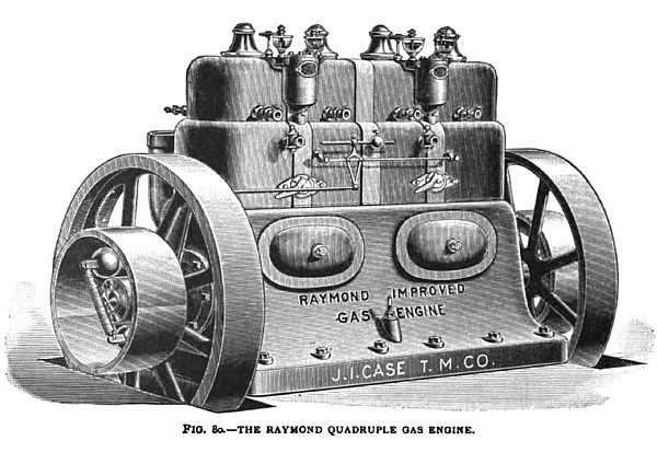 The Raymond Quadruple Gas Engine